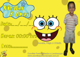 Convite Bob Esponja