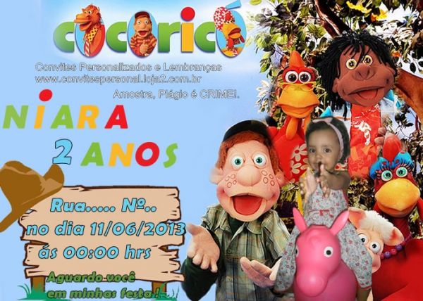 Convite Cocórico