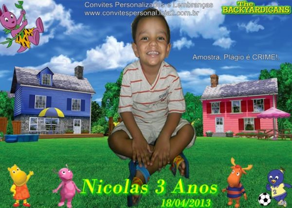 Lembrança Backyardigans